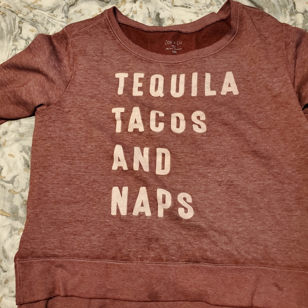 Tequila & naps crewneck